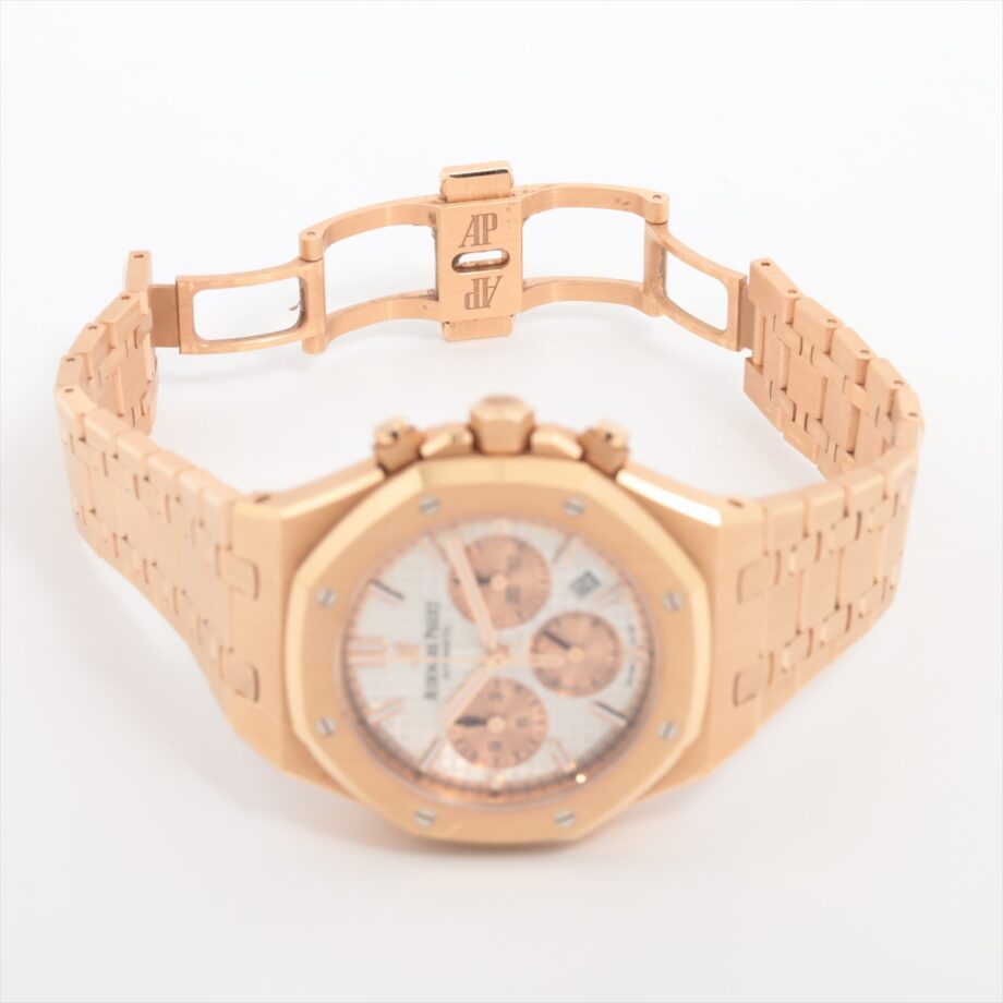 Audemars Piguet Royal Oak Chronograph 26315OR.OO.1256OR.01 WM3264G PG AT Silver-Face5