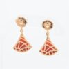 Bvlgari Diva Dream Carnelian diamond Piercing jewelry 750(PG) 5.4g3
