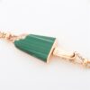 Bvlgari Gelati Malachite diamond Bracelet 750(PG) 5.7g SM2