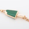 Bvlgari Gelati Malachite diamond Bracelet 750(PG) 5.7g SM3
