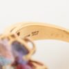 Bvlgari Sapphire Flower Sapphire diamond rings 7503