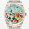 Rolex Oyster Perpetual celebration 124300 4355C4Q4 Turquoise