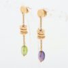 Bvlgari B.Zero 1 element Amethyst Peridot Piercing jewelry 7501