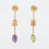 Bvlgari B.Zero 1 element Amethyst Peridot Piercing jewelry 7503