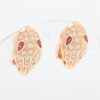 Bvlgari Serpenti diamond Rubellite Piercing jewelry 7502