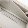 Christian Dior Cannage Caro Leather Chain shoulder bag White5