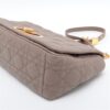Christian Dior Cannage Caro midium Leather Chain shoulder bag Beige3