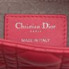 Christian Dior Cannage Lady Dior Ram leather 2way handbag Pink7