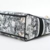 Christian Dior Lady Dee light canvas 2way handbag Black × White3