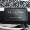 Christian Dior Lady Dee light canvas 2way handbag Black × White7