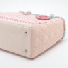 Christian Dior Lady Dior Cannage Canvas & leather 2way handbag Pink3