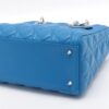 Christian Dior Lady Dior Cannage Leather 2way handbag Blue03