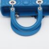 Christian Dior Lady Dior Cannage Leather 2way handbag Blue05