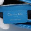 Christian Dior Lady Dior Cannage Leather 2way handbag Blue09