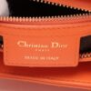 Christian Dior Lady Dior Cannage Leather 2way handbag Orange7