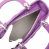 Christian Dior Lady Dior Cannage Leather 2way handbag Purple6