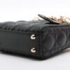 Christian Dior Lady Dior Cannage Micro Leather 2way handbag Black3