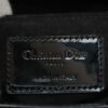 Christian Dior Lady Dior Cannage Patent leather 2way handbag Black Rank ＡＢ6