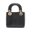 Christian Dior Lady Dior Leather 2way handbag Black2