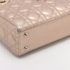 Christian Dior My Lady Dior Leather 2way handbag Gold4