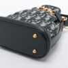 Christian Dior Oblique Canvas & leather 2way shoulder bag Navy blue3