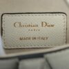 Christian Dior Saddle Bag Leather Hand bag White5
