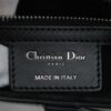 Christian Dior Saddle Bag Leather Shoulder bag Black6