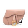 Christian Dior Saddle Bag Leather Sling backpack Pink