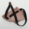 Christian Dior Saddle Bag Leather Sling backpack Pink3