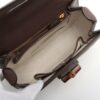 Gucci Bamboo 1947 small Canvas & leather 2way handbag Brown 6757976