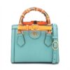 Gucci Bamboo Diana Leather 2way handbag Blue