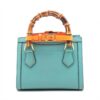 Gucci Bamboo Diana Leather 2way handbag Blue2