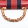 Gucci Bamboo Leather 2way handbag Red4