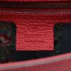 Gucci Bamboo Leather 2way handbag Red7