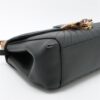 Gucci Bamboo Queen margaret Leather 2way handbag Black 4