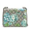 Gucci GG Blooms Dionysus PVC x suede Chain shoulder bag Beige 42197002