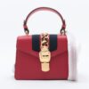 Gucci Sylvie Leather 2way handbag Red