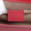 Gucci Sylvie Leather 2way handbag Red6