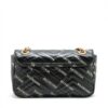 Gucci x Balenciaga GG Marmont Leather Chain shoulder bag Black 4434972