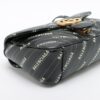 Gucci x Balenciaga GG Marmont Leather Chain shoulder bag Black 4434974