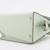 Hermes Kelly disorder Veau Epsom Veil fizz Silver Metal fittings B 20233