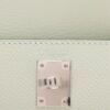 Hermes Kelly disorder Veau Epsom Veil fizz Silver Metal fittings B 20237