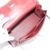 Hermes waffle kelly 32 Deutch Rouge H Silver Metal fittings □G200307
