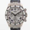 Rolex Cosmograph Daytona D804121 WG & leather AT Diamond-Face