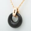 Van Cleef & Arpels Angélique Onyx diamond Necklace 750(YG×PG) 8.5g2