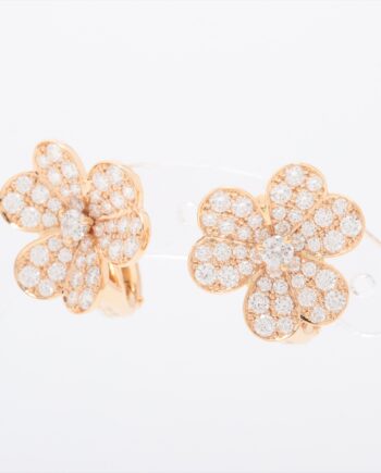 Van Cleef & Arpels Frivole small diamond Piercing jewelry