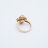 Van Cleef & Arpels Vintage Alhambra 1P diamond Malachite rings 750(YG) 5.8g2