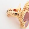 Van Cleef & Arpels Vintage Alhambra Carnelian Piercing jewelry 750(YG) 7.5g5