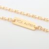 Van Cleef & Arpels Vintage Alhambra Malachite Necklace 750(YG) 5.5g Malachite Scratched VCAR09VA004