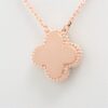 Van Cleef & Arpels Vintage Alhambra Obsidian diamond Necklace 750(PG) 6.2g Limited to 2023 holidays VCARP9T0002